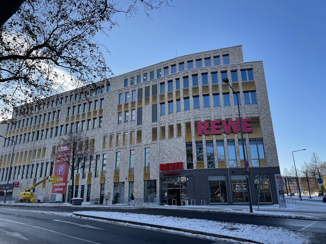Neubau REWE Haus Dresden
